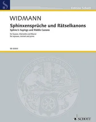 Produktbild von Sphinxensprüche und Rätselkanons
