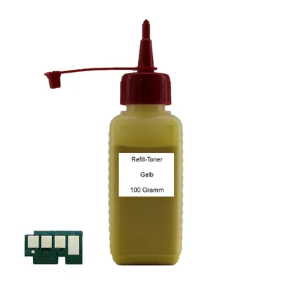 Immagine prodotto di Toner di ricarica + chip giallo per Samsung CLP-680 / CLX-6260 CLT-506