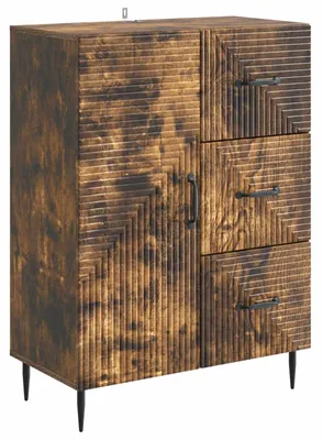 Productafbeelding van Dressoir Gerookt eiken 66 x 34,5 x 89,5 cm Bewerkt hout