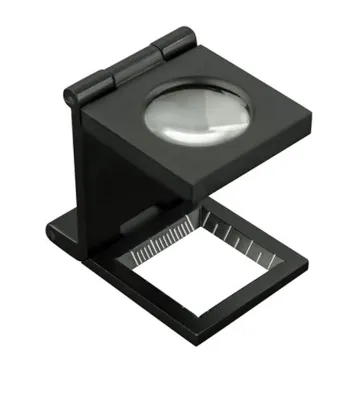 Produktbild von Konus Linen Tester 5x Lupe (25x25mm) Metall