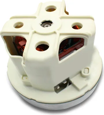 A vacuum cleaner motor component.