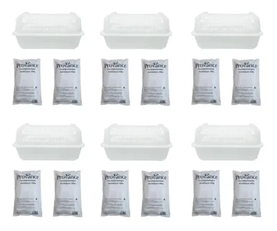 Produktbild von 6x Box XL Luftentfeuchter Sets mit 12 x 1000g Granulat Raumentfeuchter