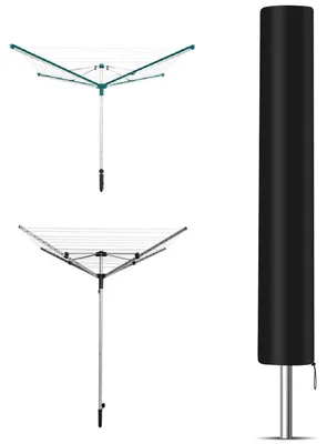 Schutzhülle für Wäschetrockner 168x30x30 cm Oxford-Stoff
