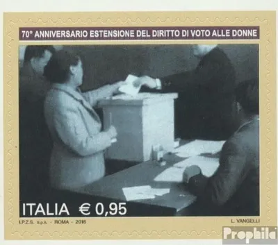 Produktbild von Briefmarken Italien 2016 Mi 3914 (kompl.Ausg.) postfrisch 70 Jahre Frauenwahlrecht