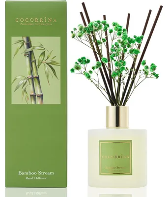 Produktbild von Raumduft Reed Diffuser Bamboo Stream 200ml mit 8 Duftstäbchen