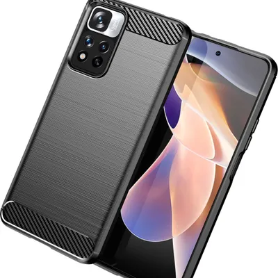 Obrázok produktu pre Karbónové puzdro Puzdro pre Xiaomi Redmi Note 11 Pro+ Black