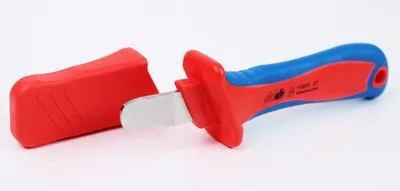 Immagine prodotto di VDE Coltello per cavi 1000 V Spelafili Spelafili Coltello per cavi Coltello per elettricisti 6