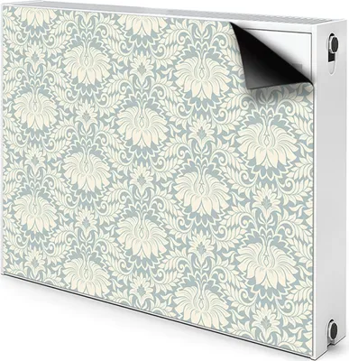 Produktbild von Magnet Heizkörper-Abdeckung Verkleidung Abdeckung Heizkörperabdeckung 110x60 cm - Vintage-Muster