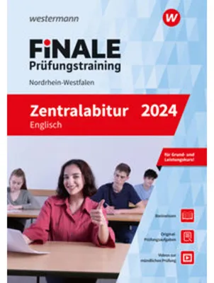 Produktbild von FiNALE Prüfungstraining Zentralabitur Nordrhein-Westfalen. Englisch 2024