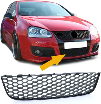 Produktbild von Waben Gitter Grill Stoßstange unten für VW Golf 5 GTI 04-09