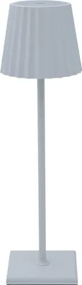 Image de Lampe de table de luxe Touch Deluxe - Aafke - Blanc - H37 x Ø10