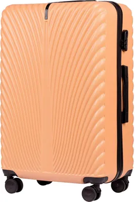Zdjęcie produktu dla Wings Swan Series 28" duża walizka twarda - brzoskwiniowo-pomarańczowa