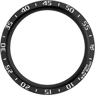 Produktbild von INF Stilvolle schwarz-weiße Lünette für Samsung Galaxy Watch5 Pro