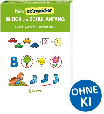 Produktbild von Mein extradicker Block zum Schulanfang