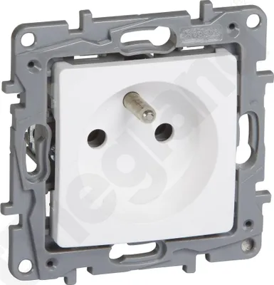 Obrázek produktu pro 764540 Nil Zásuvka 2P+T 16A Bílá