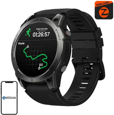 Produktbild von Zeblaze Stratos 3 Pro Smartwatch (Schwarz)