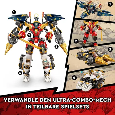 Obrázek produktu pro LEGO® NINJAGO 71765 Ultra kombinovaný nindža stroj