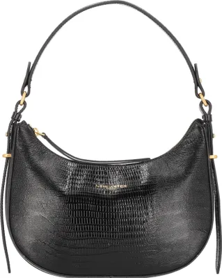 Produktbild von Lancaster Exotic Lézard & Croco Leder Hobo Bag Schwarz