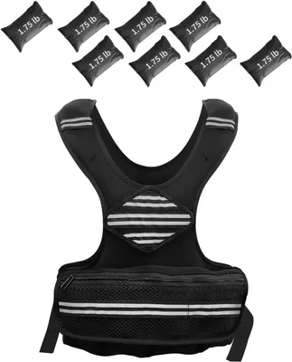 Obrázek produktu pro Nastavitelná zátěžová vesta – tréninková vesta pro běh a silový trénink – 3–9 kg – unisex