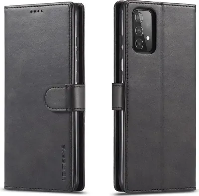 Produktbild von Samsung Galaxy A52 / A52s Hülle - LC.IMEEKE Luxus Klapphülle - Schwarz