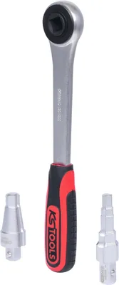 Immagine prodotto di Set di chiavi a gradini per gas KS TOOLS 3/8"-1", 3 pezzi (130.3500)