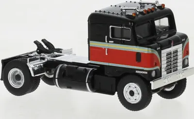 Produktbild von Brekina 85950 Kenworth Bullnose, schwarz/rot, 1950, US Truck Modell 1:87 (H0)