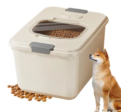 Image de Conteneur de rangement hermétique pour aliments pour animaux