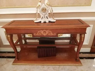 Produktbild von Sideboard TV Lowboard RTV XXL Schrank Tisch Wohnzimmer Holz Klassisch Barock Neu