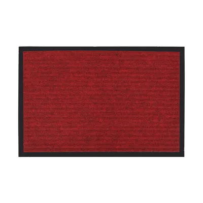 Immagine prodotto di Zerbino Bestliving per ingresso - Tappetino antisporcizia (rosso / 60x40 cm) antiscivolo per interni ed esterni, zerbino assorbente