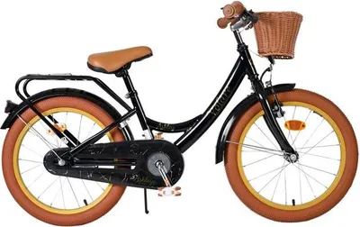 Produktbild von Volare Ashley Kinderfahrrad - Mädchen - 18 Zoll - Schwarz