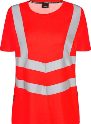 Produktbild von F. Engel Safety Damen T-Shirt, Rot, Gr. 2XL