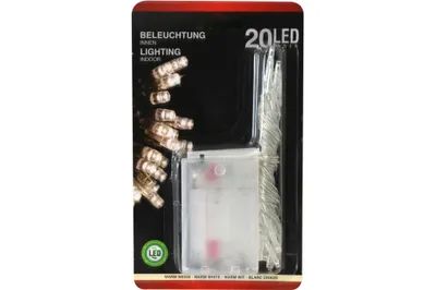 Produktbild von Mini Lichterkette 20 LED Batterie-betrieben für Innen DEKO