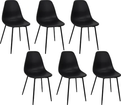 Produktbild von Gustav Black Stuhl – 6er-Set