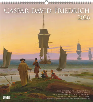 Productafbeelding van Caspar David Friedrich 2026 - Kunstkalender - Wandkalender
