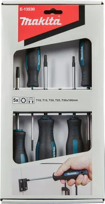 Produktbild von Makita Schraubendreher-Set 5 tlg.
