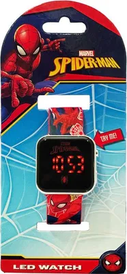 Obrázek produktu pro Led hodinky Marvel Spiderman