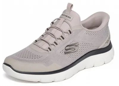 Immagine prodotto di Scarpa sportiva Skechers Summits Slip-In, color beige, taglia 42.5