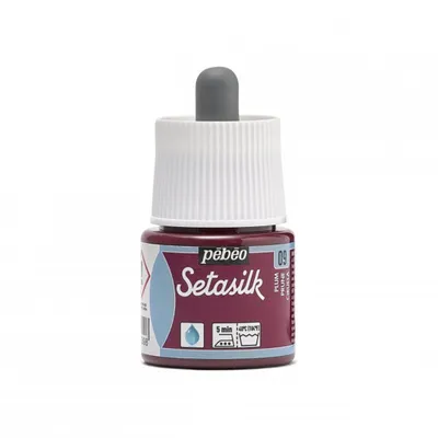Produktbild von Pebeo Setasilk, 45 ml, 09 Pflaume