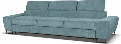 Produktbild von Family Meble Sofa Savio 3-sitzer Schlafsofa Cordsofa Freistehendes Loungesofa Bequemes Sofa zum Entspannen Für Wohnzimmer Wartezimmer (Anafi 8)