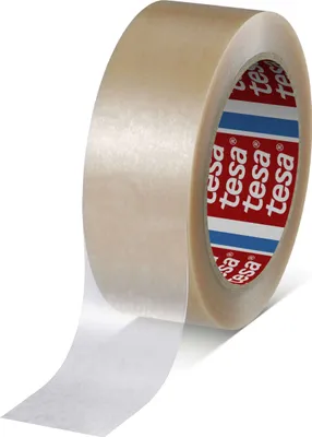 Produktbild von Verpackungsklebefilm tesafilm 4104 50mm x 66m farblos Packung mit 3 Stück