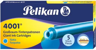 Produktbild von Tintenpatrone 4001 GTP türkis VE=10x5 Stück