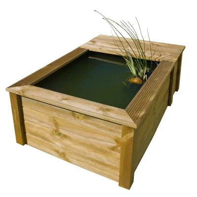 Produktbild von Quadro wood III Set Holzrahmenmit PVC-Folie und Filterbox