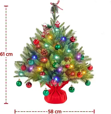 Immagine prodotto di Albero di Natale artificiale 411384 verde 2ft, 61cm