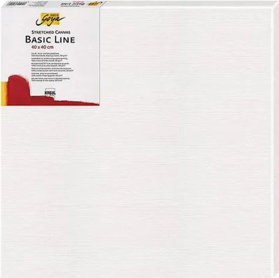 Produktbild von KREUL SOLO GOYA, Lackierung, Vorgestreckte Leinwand, Weiß, Baumwolle, 380 g/m², 400 mm