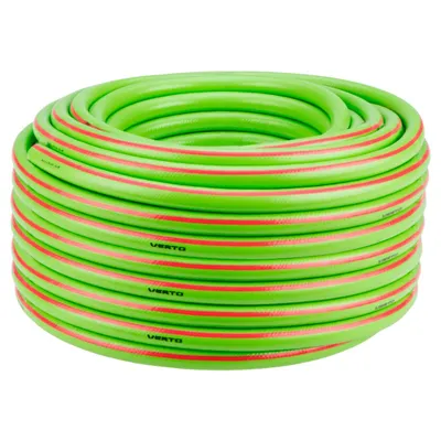 Produktbild von VERTO Professional Gartenschlauch 3/4 Zoll, 50 m Länge, 3-lagiger - UV-beständig, Flexibel Schlauch