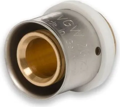 Produktbild von Selfio-Press Aluverbund Pressfitting  Stopfen 26 x 3 TH + U Kontur DVGW - 5 Stück