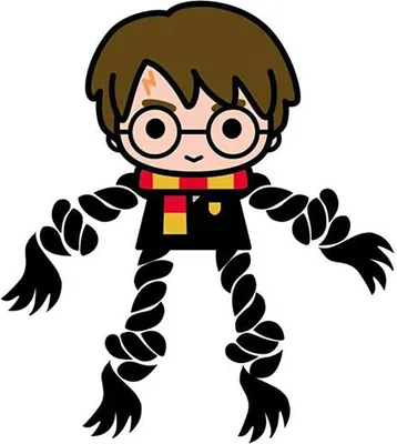 Imagen del producto de Juguete para perros Harry Potter: cuerda para masticar y juguete para morder