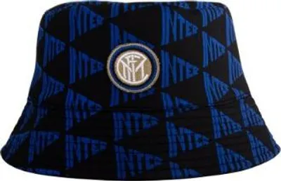 Produktbild von Inter Mailand All Over Pattern Bucket Hat - Schwarz