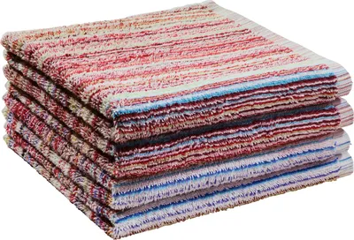 Produktbild von REDBEST Frottier-Geschirrtuch 4er-Pack bunt 50x70 cm