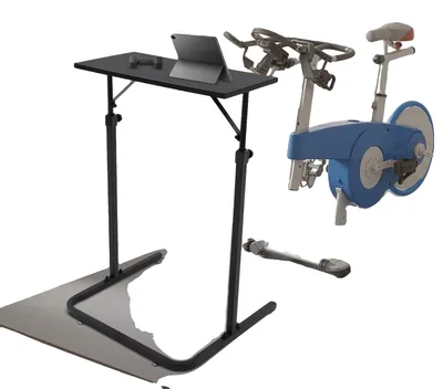 Produktbild von Trainingstisch, höhenverstellbar, multifunktionale Nutzung, Mit Rädern